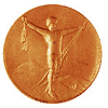 Gold medal from 1924 games.